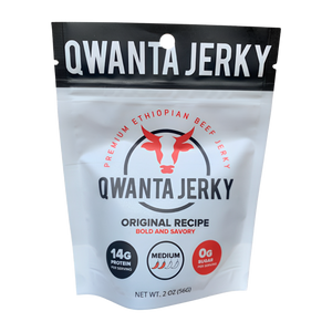 QWANTA JERKY (Original Recipe) 12 Pack