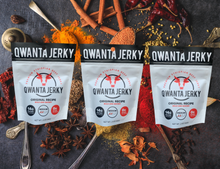 Load image into Gallery viewer, A 3 Pack of QWANTA JERKY Ethiopian Beef Jerky.