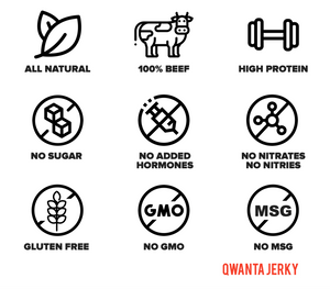 QWANTA JERKY (Original Recipe) 12 Pack